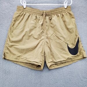 Nike Swim Breaker Lined Volley Shorts Mens XXL Tan